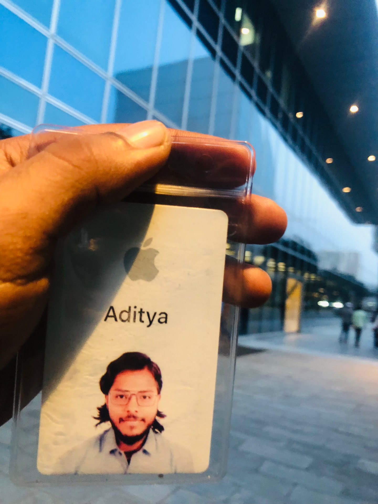 Apple ID badge — RMSI Hyderabad office